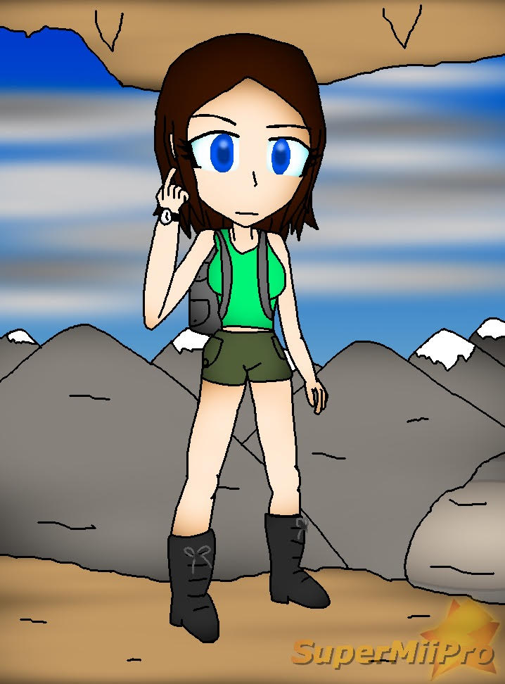 Deaf Tomb Raider Charcter By Dylan
